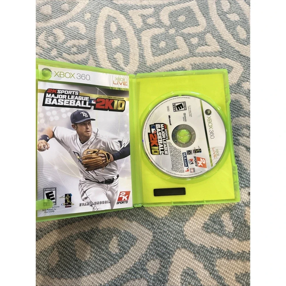 Major League Baseball 2K10 -‎ Microsoft Xbox 360 Pristine Tested Authentic